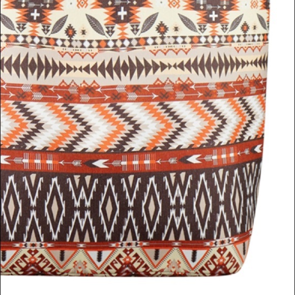 AZTEC PATTERN TOTE BAG, New! 🌵 - Picture 9 of 11